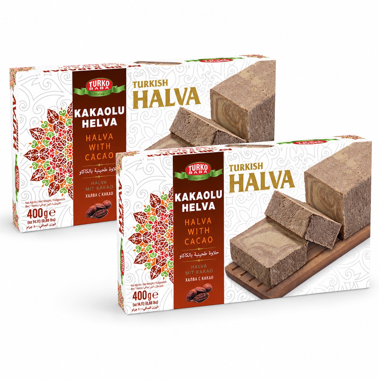 2'Li Kakolu Helva (400 Gr)