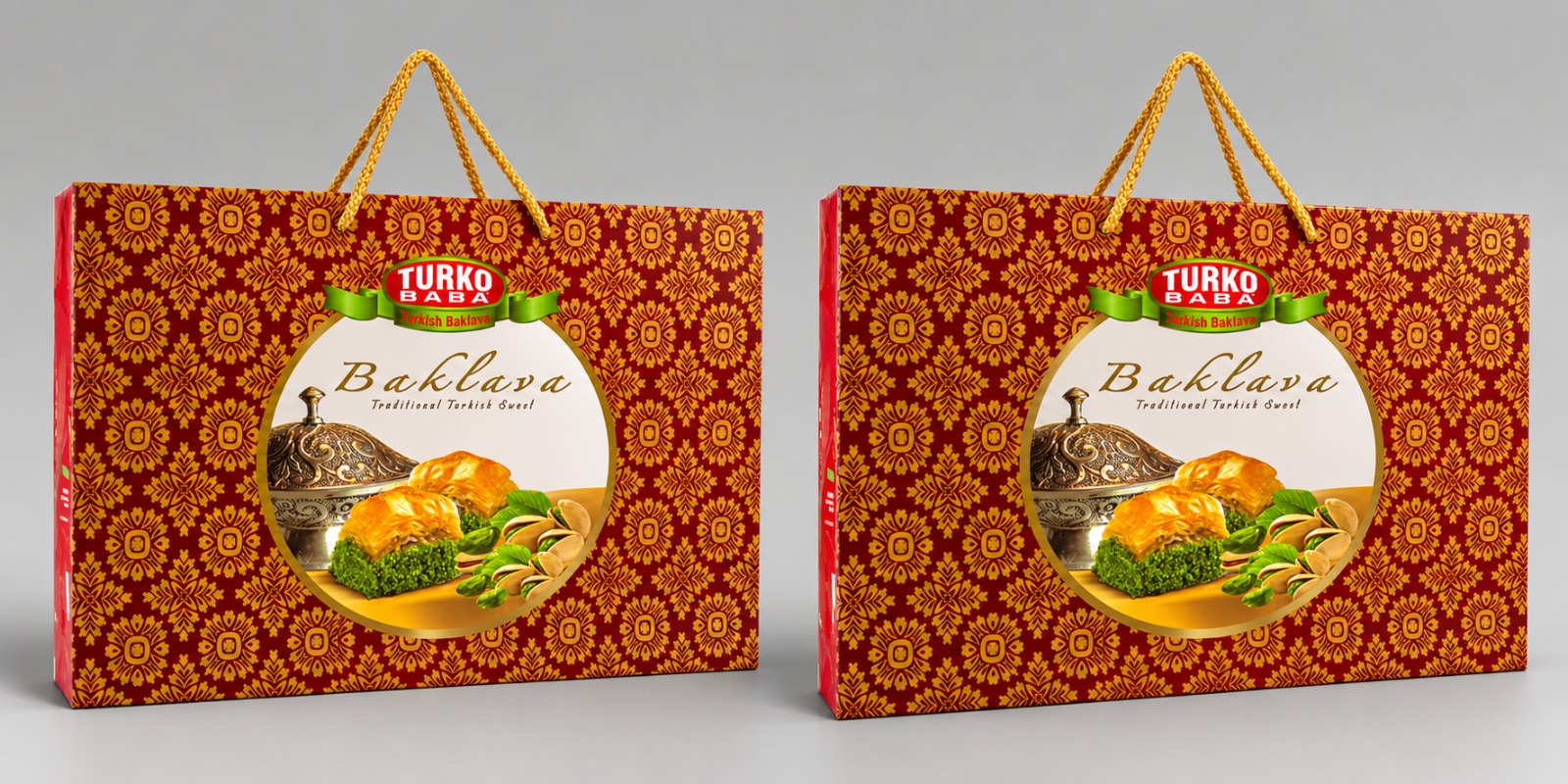 2'Li Çantalı Lüx Baklava (800 Gr)
