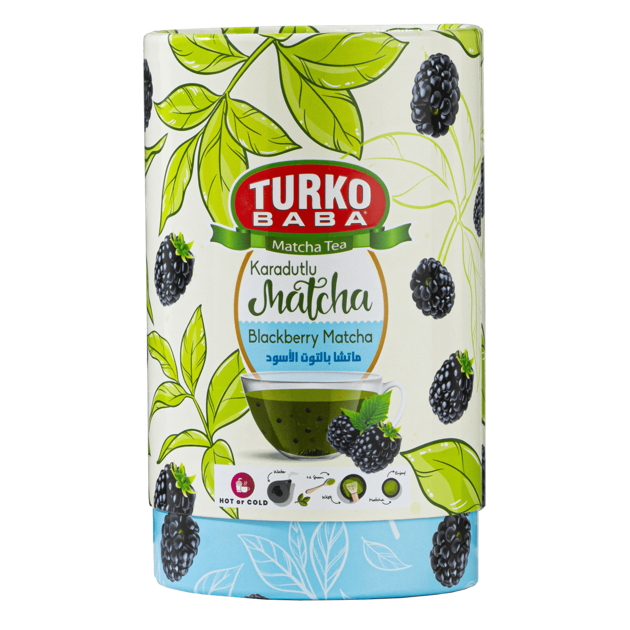 4'Lü Silindir Matcha Karadut Toz İçecek ( 200 Gr )