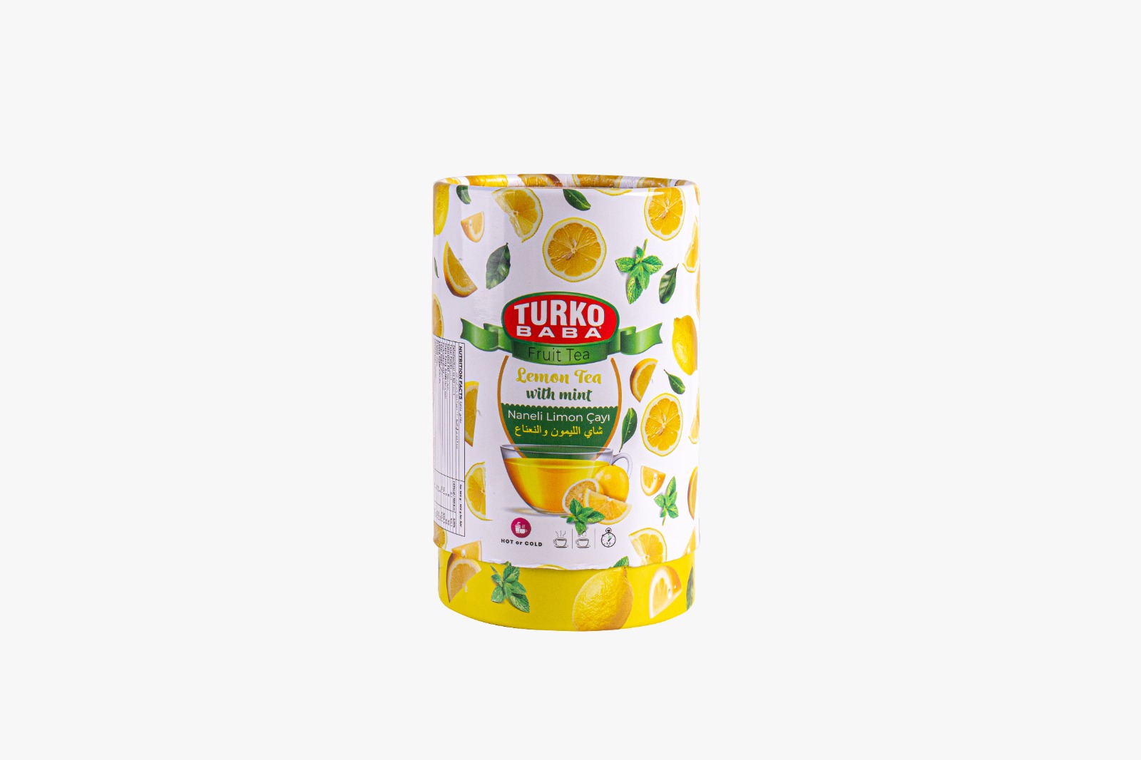 4'Lü Silindir Nane Limon Parçacıklı Toz İçecek (200 Gr )