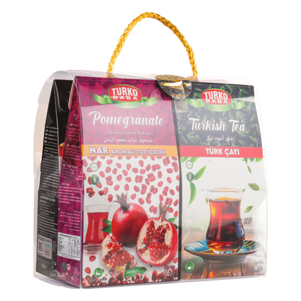 2x4'Lü Şeffaf Paket Çay