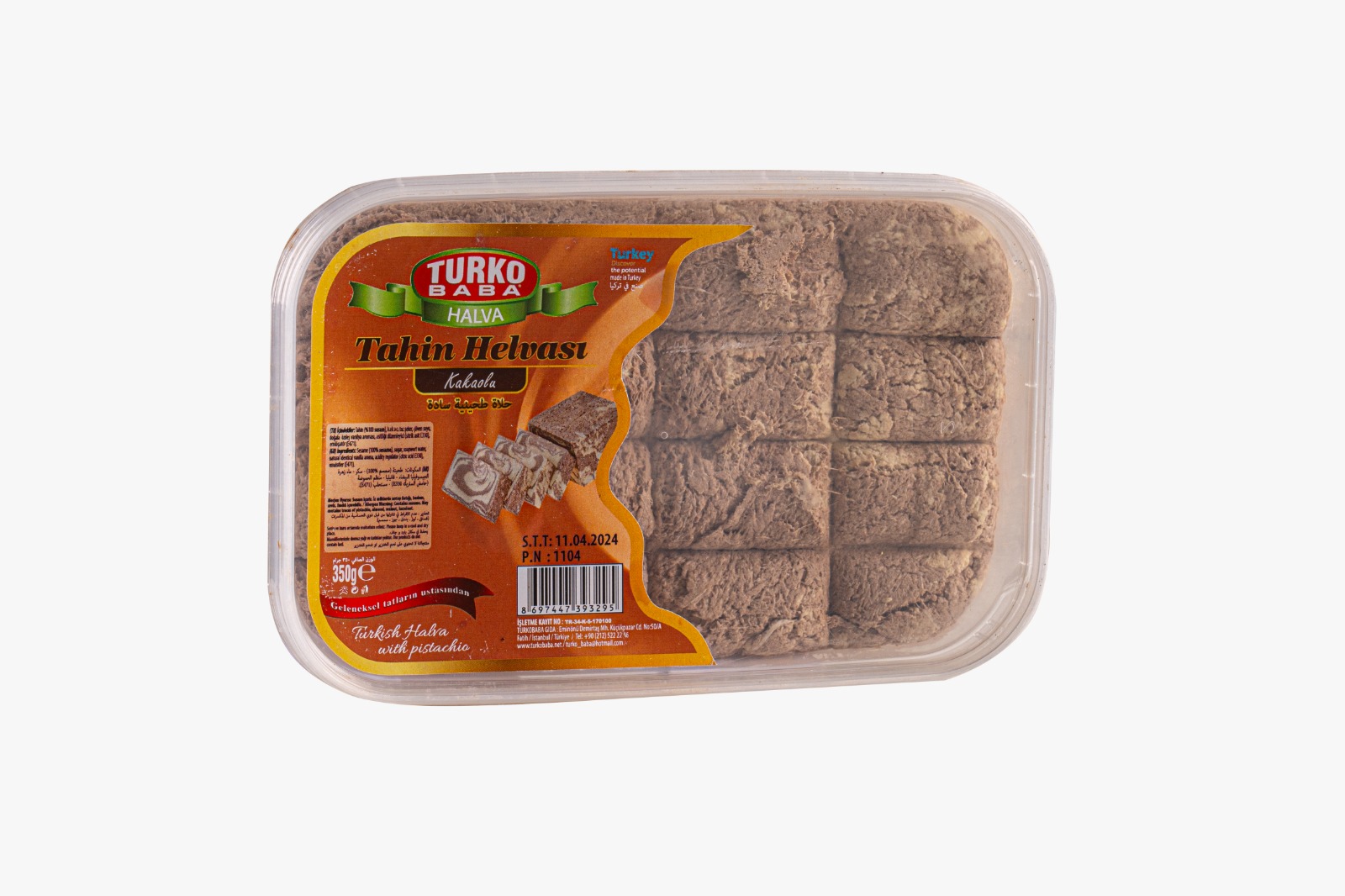 Kase Kakaolu Helva (350 Gr)