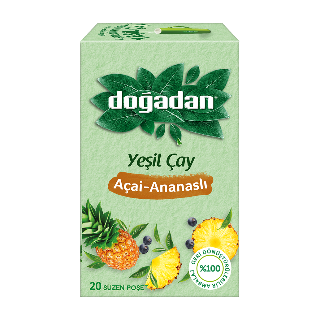 Yeşil Çay Açai - Ananaslı